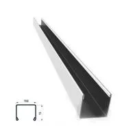 Угол пристенный РПП RPP-18 18.6х15х3000мм, белый матовый