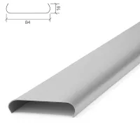 Потолочная рейка Албес A84A металлик