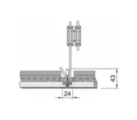 Подвесной потолок Армстронг Board Lay-in Plain 600x600x15мм, белый