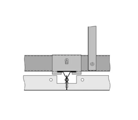 Подвесной потолок Армстронг V-Clip F Plain Bioguard белый 600x600х40мм (фаска 3 мм)