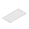 Подвесной потолок Армстронг V-Clip Plain белый 1200x300х40мм перфорация Rg1504 с флисом