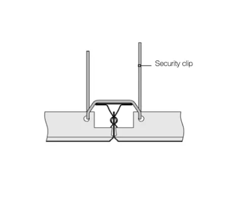 Подвесной потолок Армстронг V-Clip F Plain Bioguard белый 600x600х40мм (фаска 3 мм)