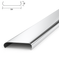 Потолочная рейка Албес A84A суперхром