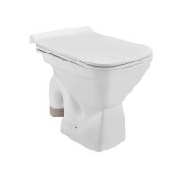 Унитаз напольный безободковый Essco Aspire AIS-WHT-101551SSPPSM Белый