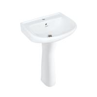 Раковина Essco Elements ECS-WHT-805 Белая с пьедесталом